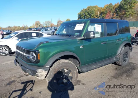 2025 Ford Bronco Outer Banks from USA, damaged, VIN 1FMEE8BP4SLA48081